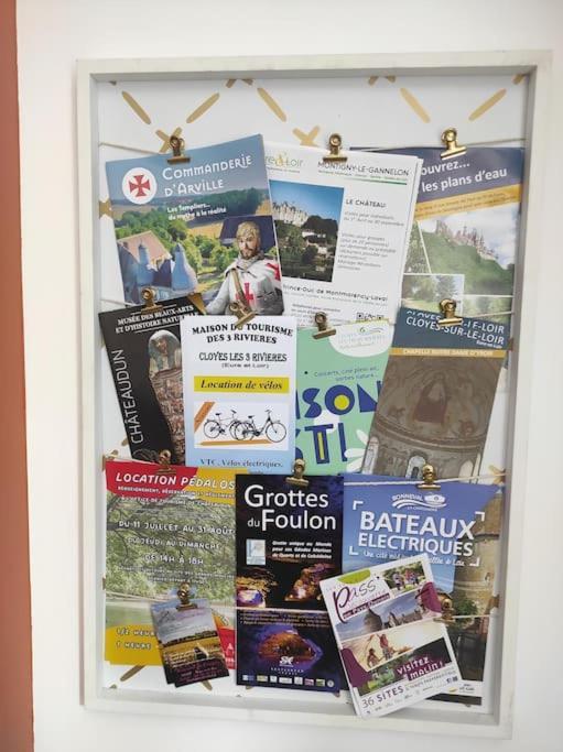 Ferienwohnung Au Bord Du Loir Cloyes-sur-le-Loir Exterior foto